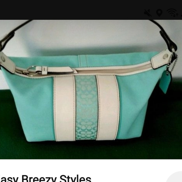 EC. Never Used Coach shoulder bag with free dust bag - Picture 6 of 6